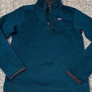 Kids Patagonia better sweater 1/4 fleece pullover size youth xxl